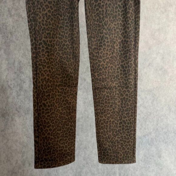 Liverpool Madonna Leggings Cheetah Ponte Knit Slim Pants Size 0/25 NEW! $98 - Picture 4 of 12